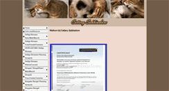 Desktop Screenshot of cattery-sabbiadore.nl